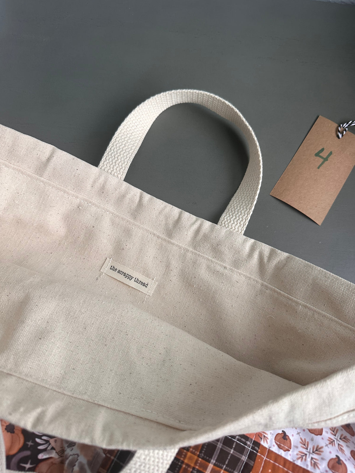One-of-a-Kind - Extra Large 'Tote Sack' - Project Bag No. 4