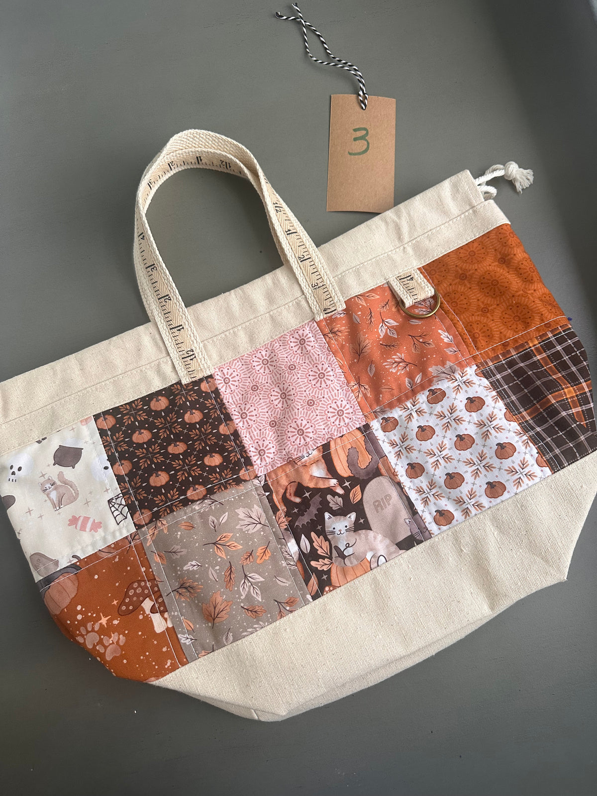 One-of-a-Kind - Extra Large 'Tote Sack' - Project Bag No. 3