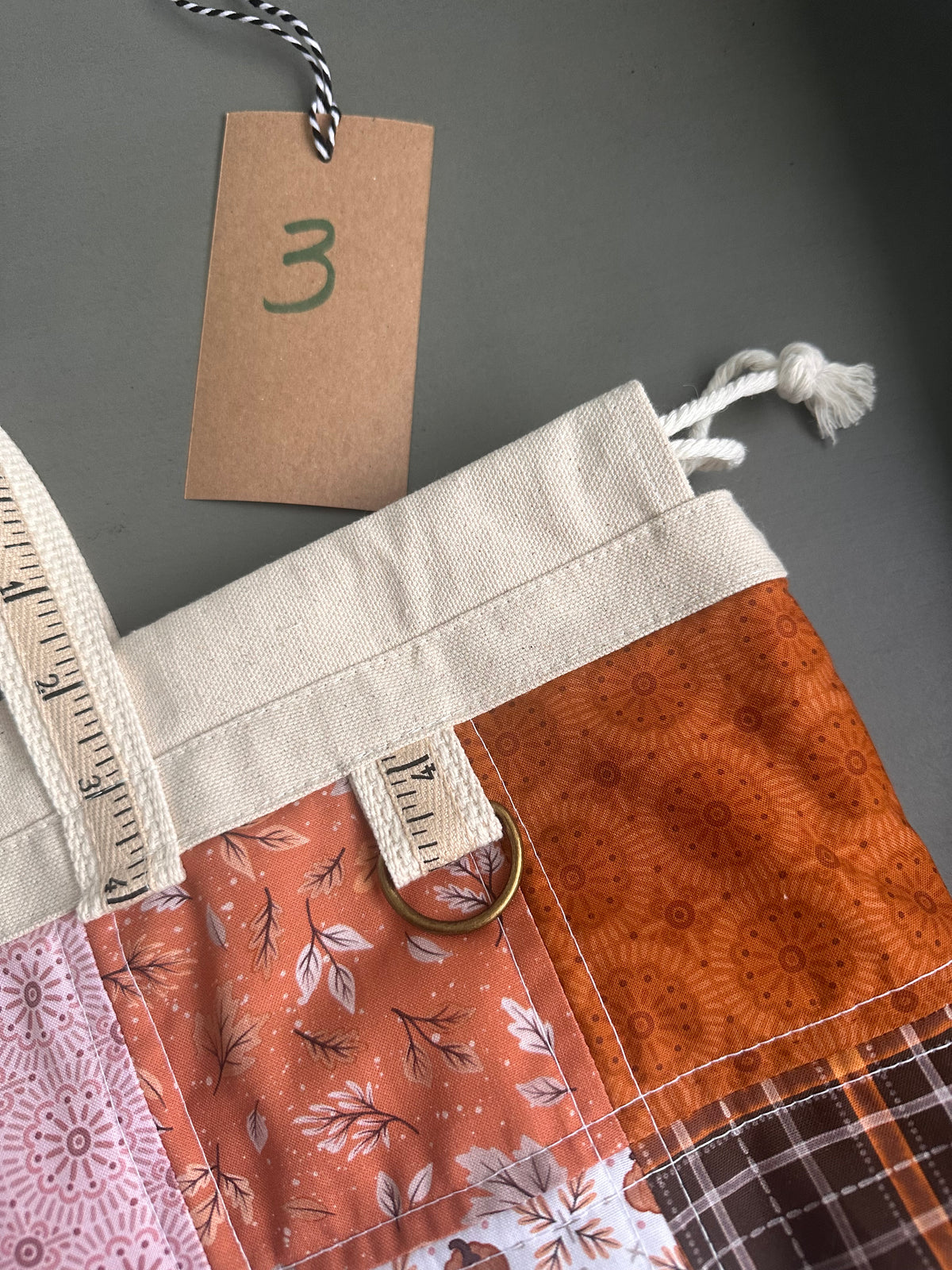One-of-a-Kind - Extra Large 'Tote Sack' - Project Bag No. 3