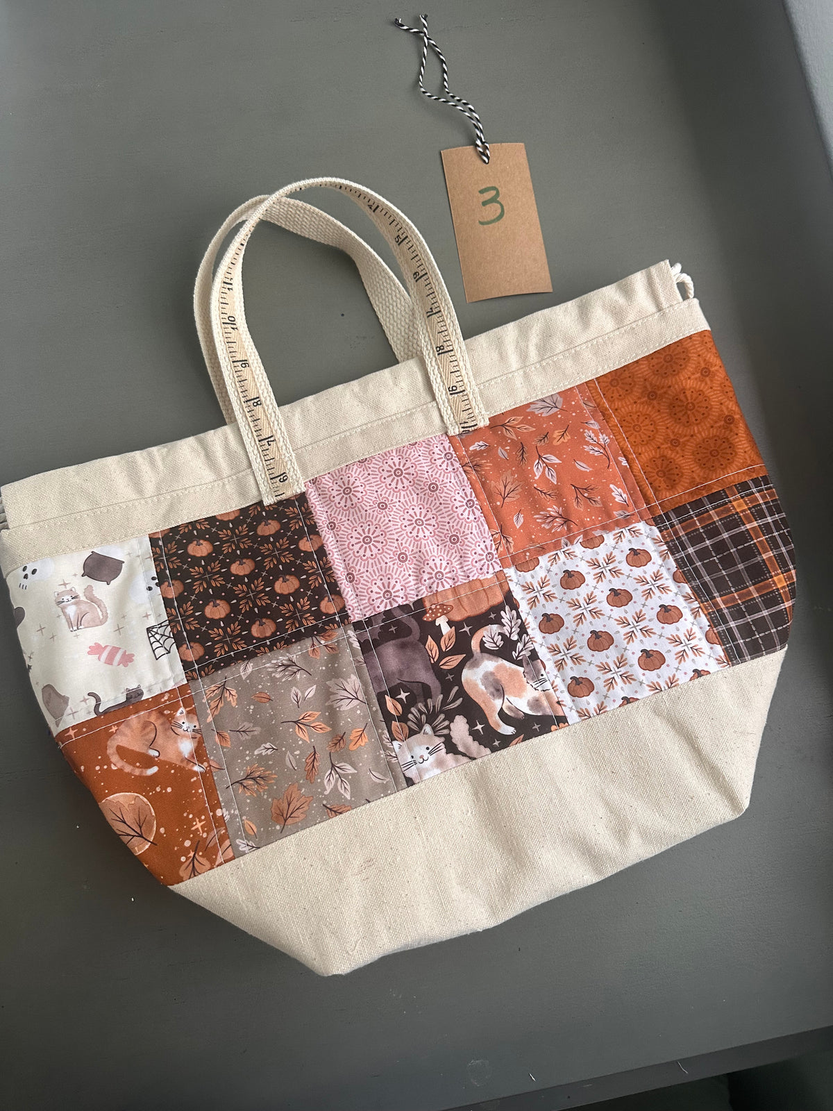 One-of-a-Kind - Extra Large 'Tote Sack' - Project Bag No. 3