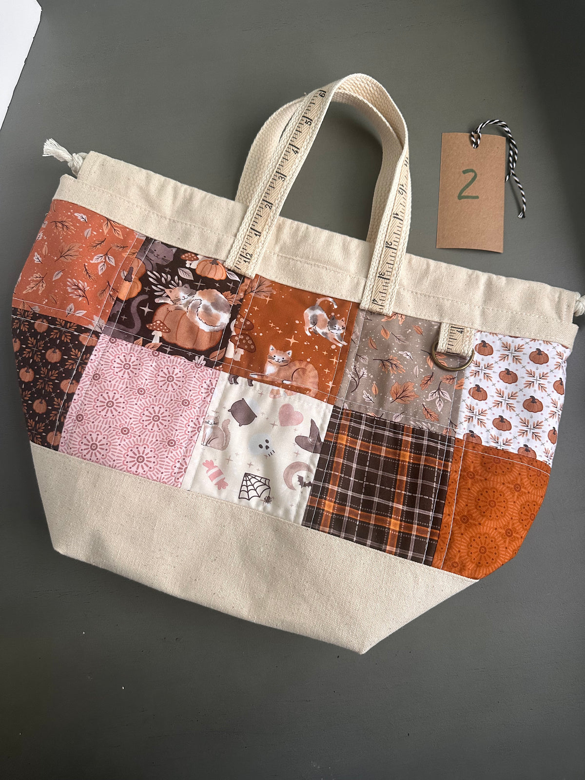 One-of-a-Kind - Extra Large 'Tote Sack' - Project Bag No. 2
