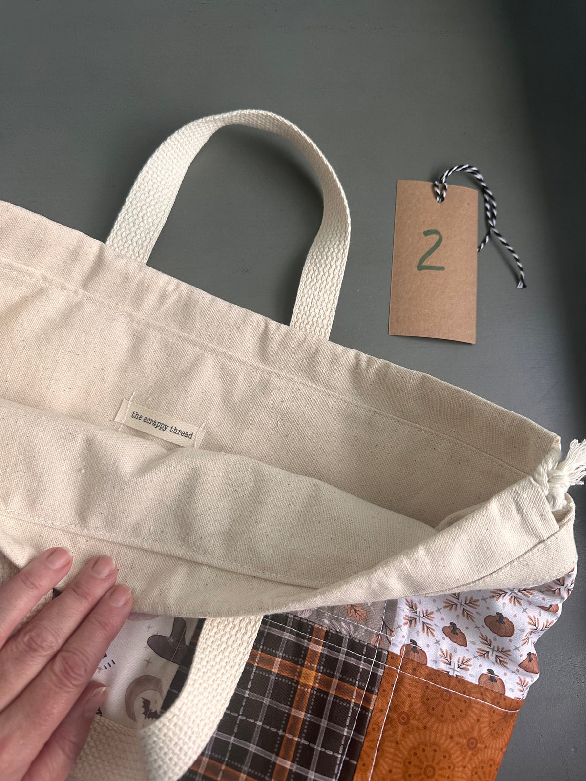 One-of-a-Kind - Extra Large 'Tote Sack' - Project Bag No. 2
