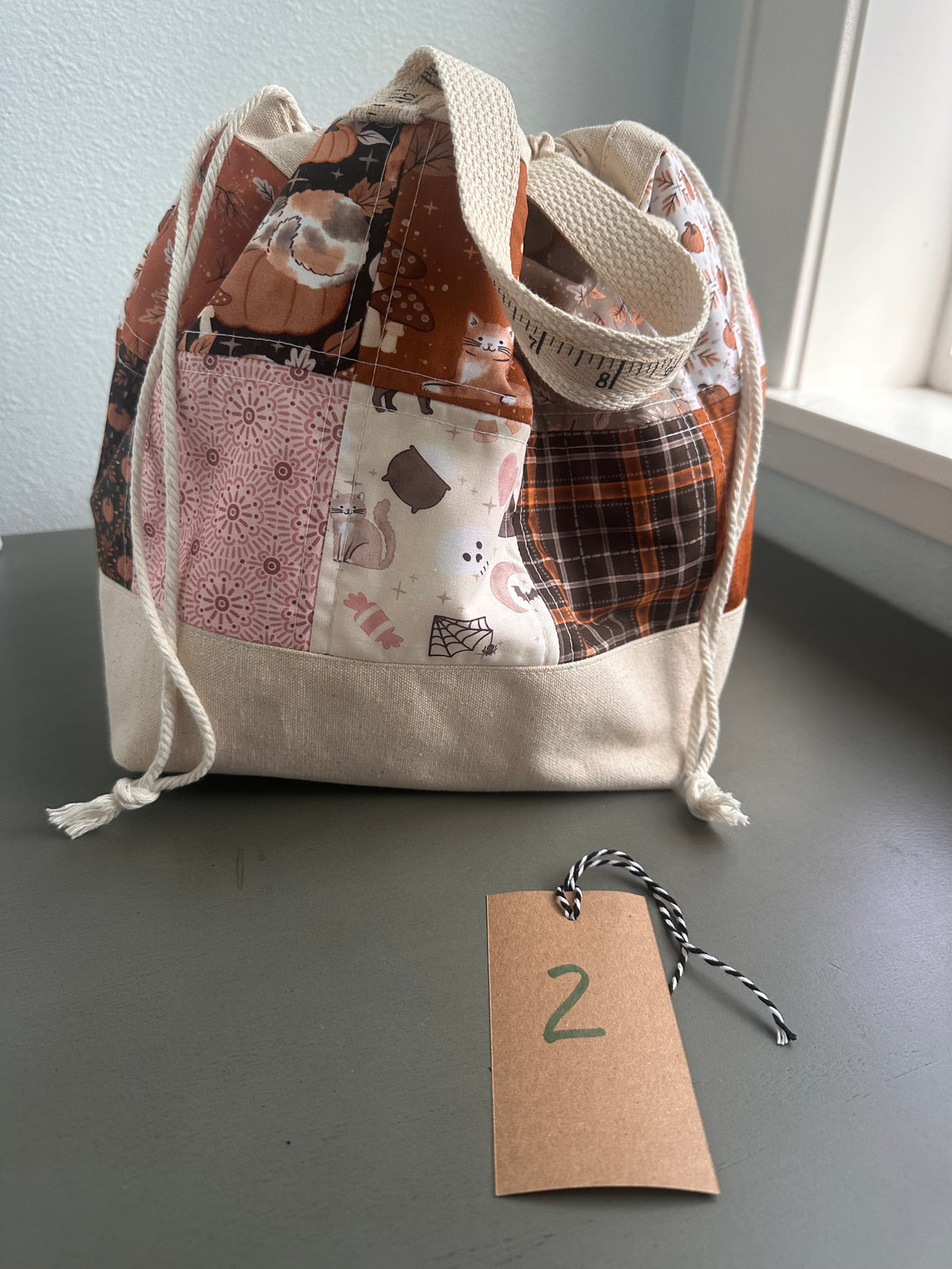 One-of-a-Kind - Extra Large 'Tote Sack' - Project Bag No. 2