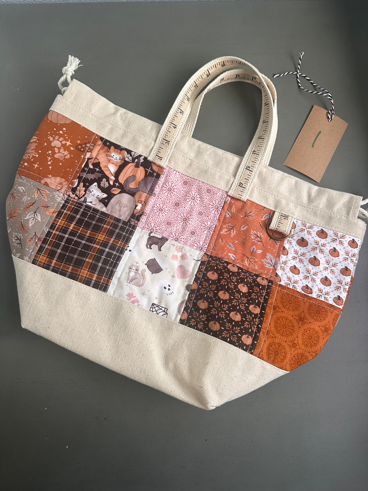 One-of-a-Kind - Extra Large 'Tote Sack' - Project Bag No. 1