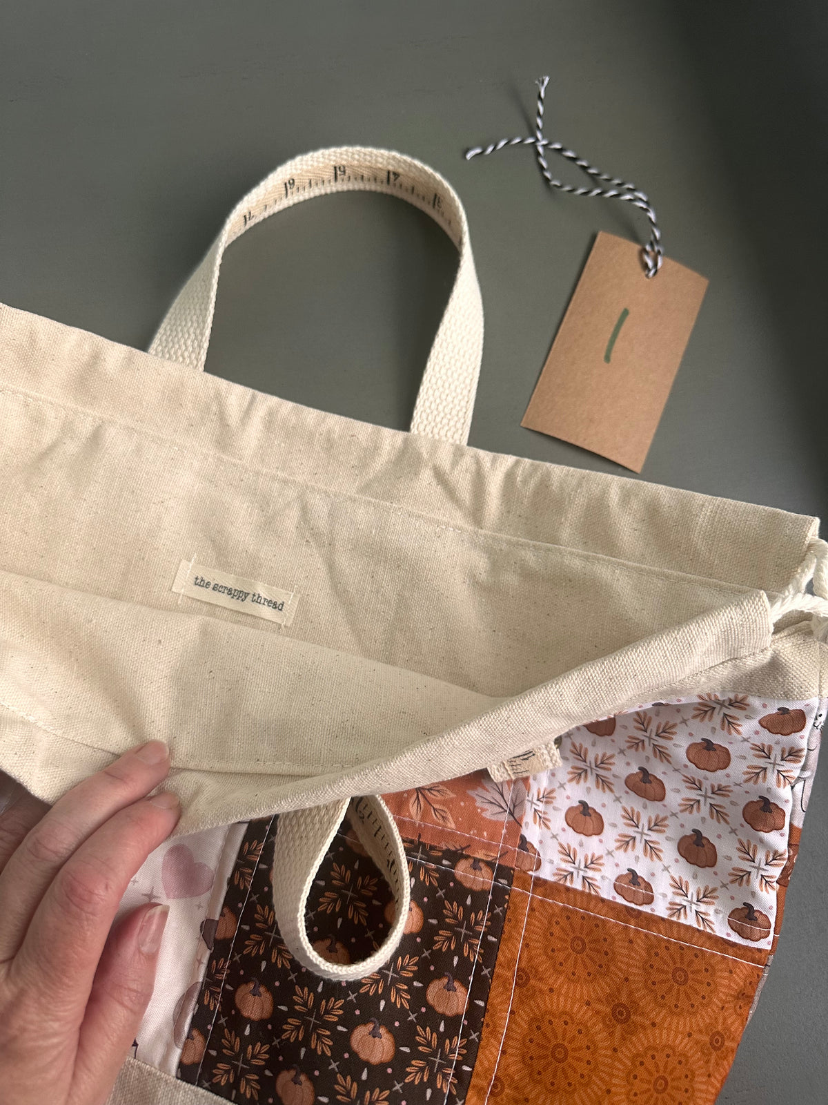 One-of-a-Kind - Extra Large 'Tote Sack' - Project Bag No. 1