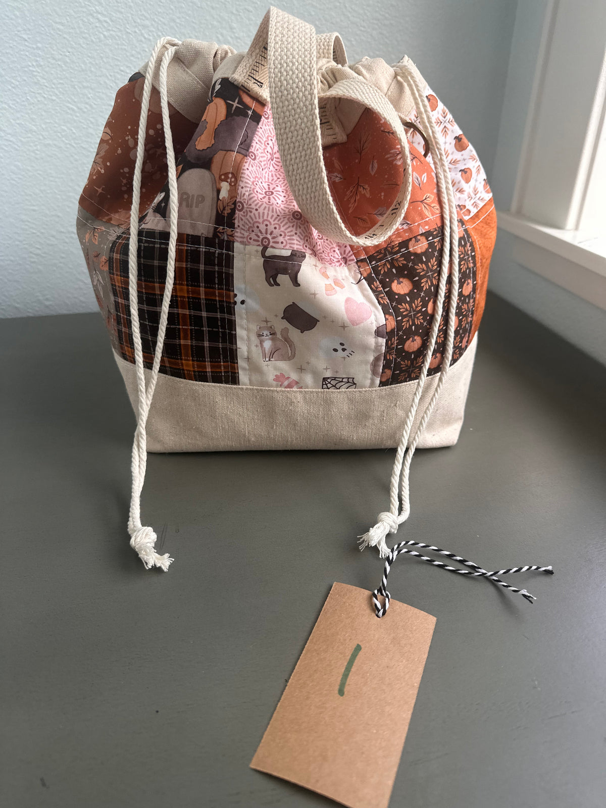 One-of-a-Kind - Extra Large 'Tote Sack' - Project Bag No. 1