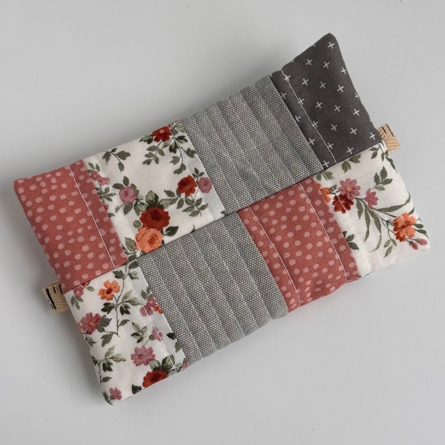 One-of-a-Kind Zippered Project Bag - 'Flat Sack' - Notions Pouch