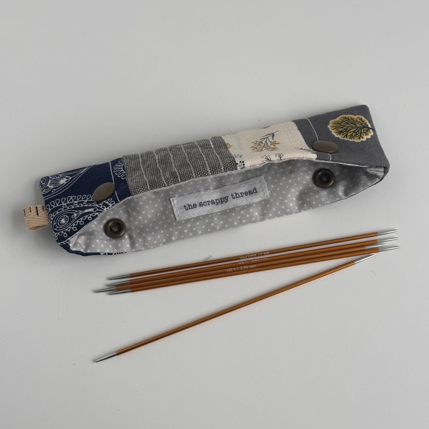 One-of-a-Kind Scrappy 'Needle Minder'  (DPN Cozy - WIP Minder - Needle Cozy)