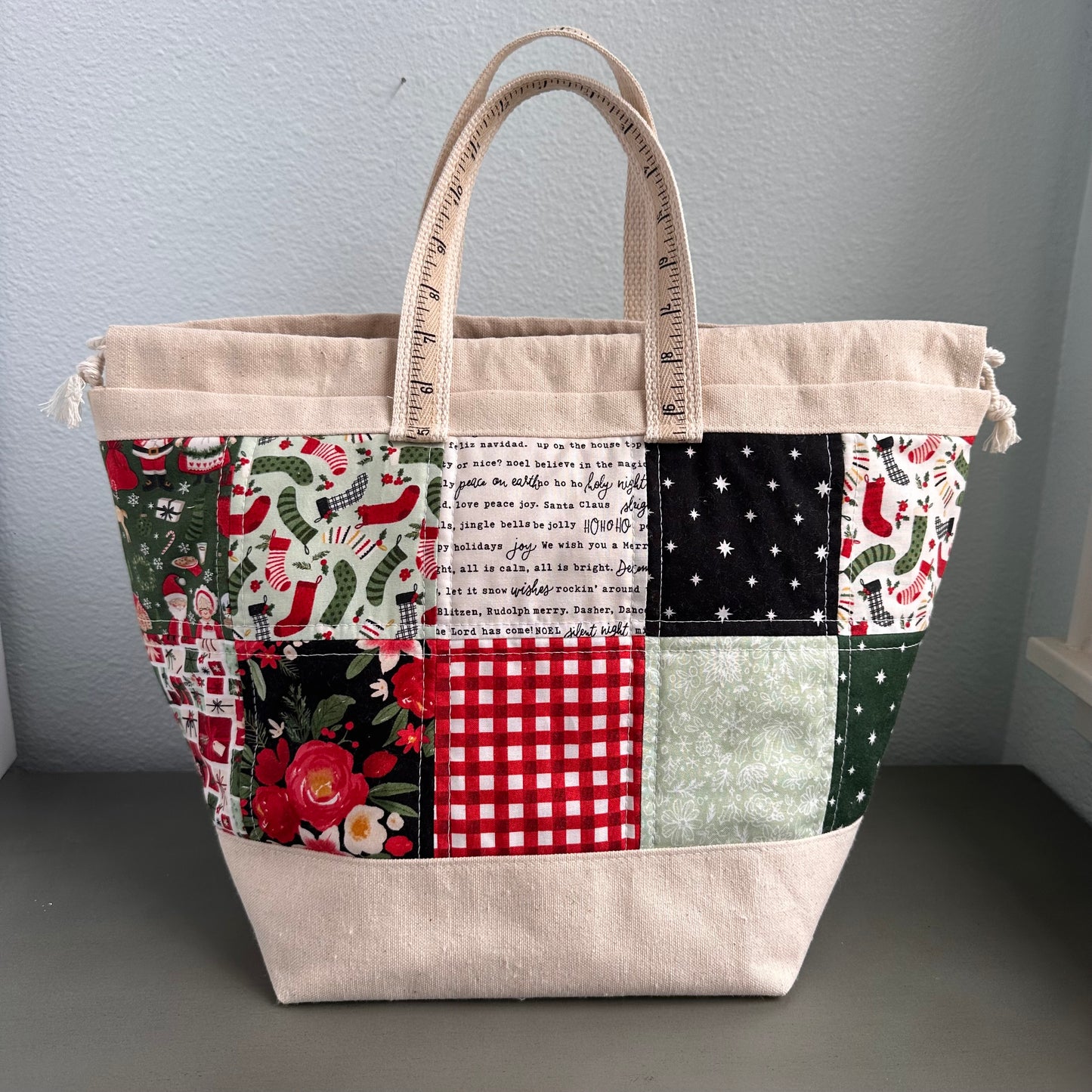 One-of-a-Kind - Extra Large 'Tote Sack' - Project Bag No.5